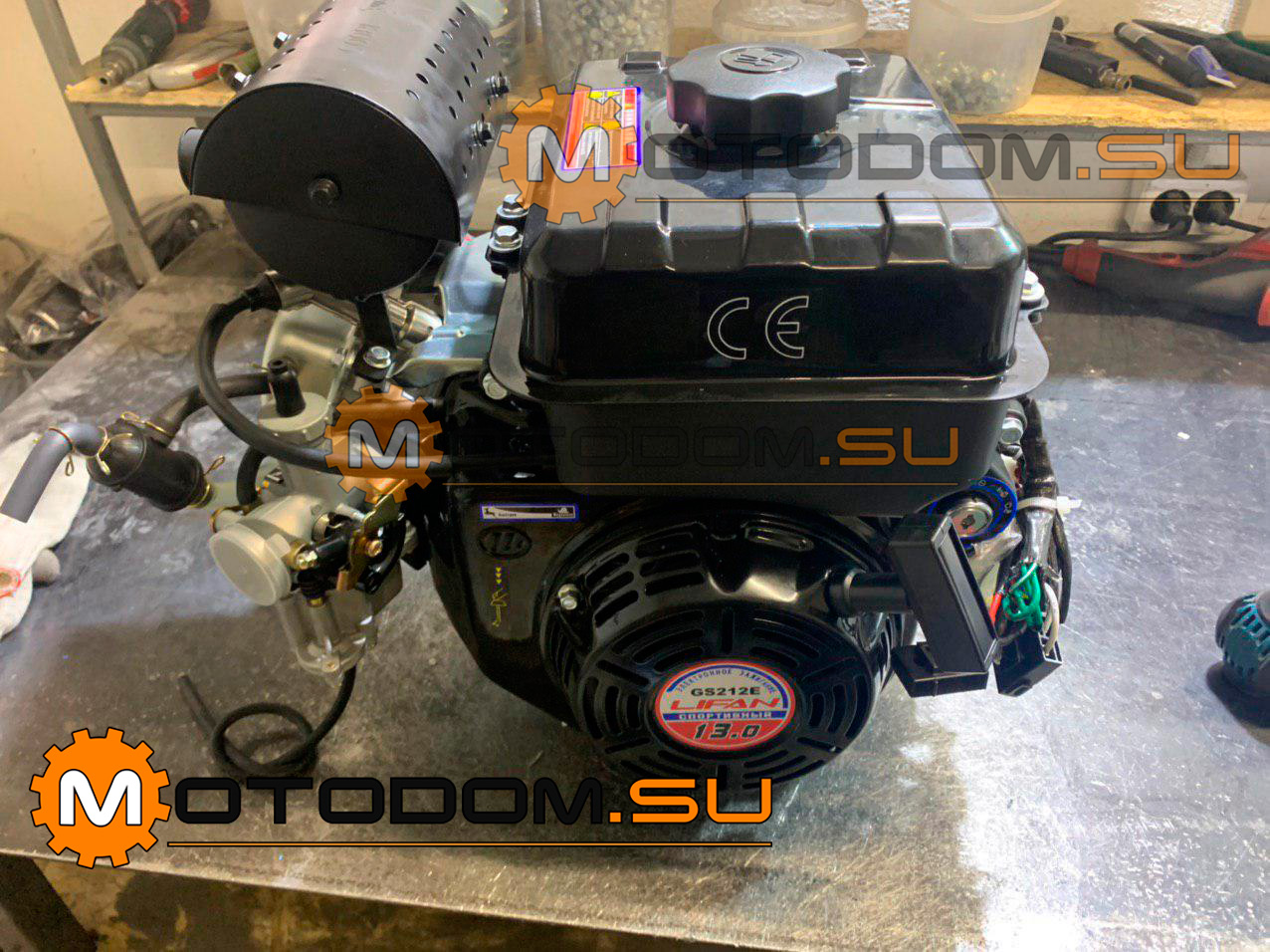 Двигатель GS212e для картинга